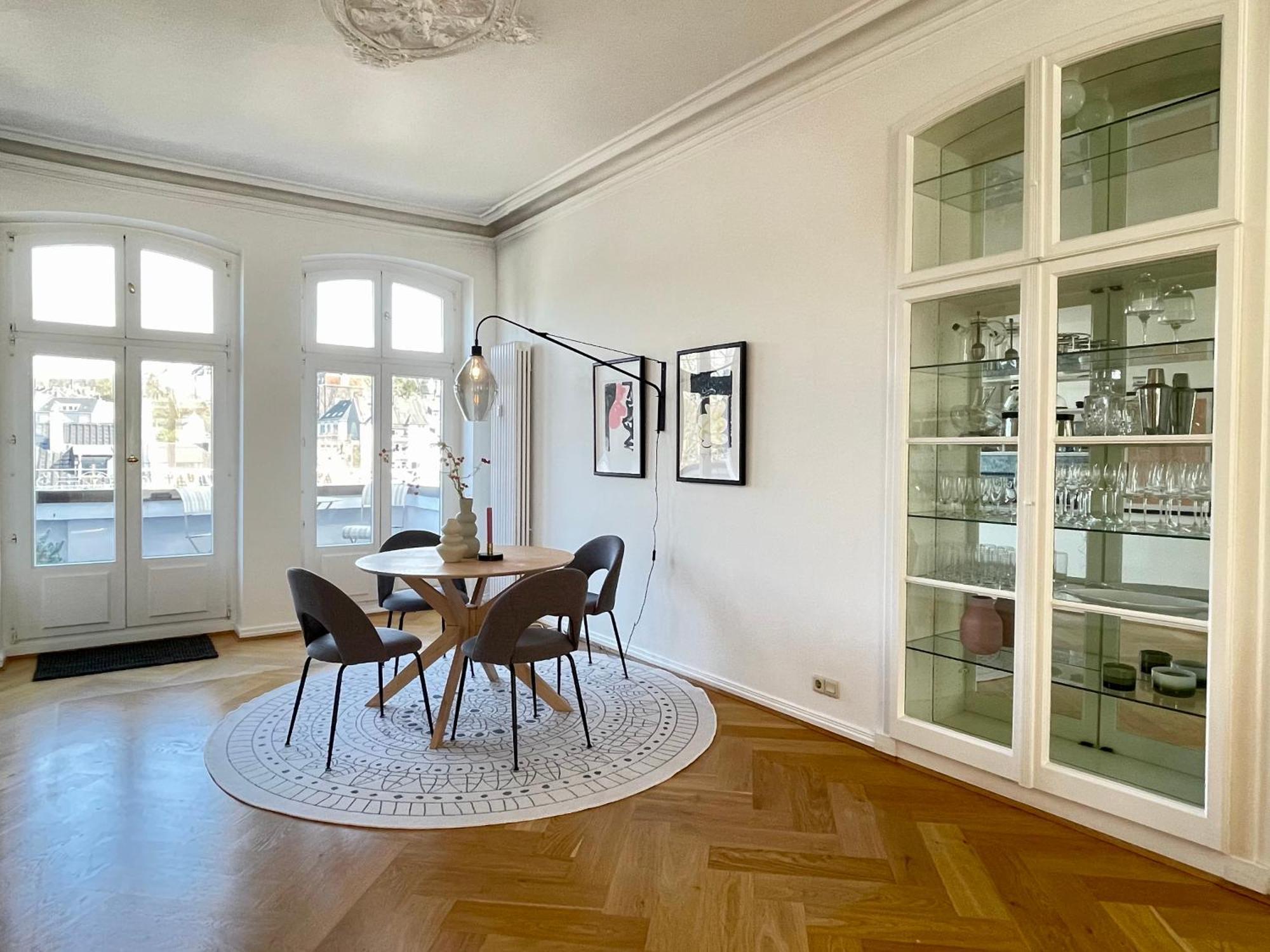 Helle Altbauwohnung Mit Balkon Im Briller Viertel 부퍼탈 외부 사진