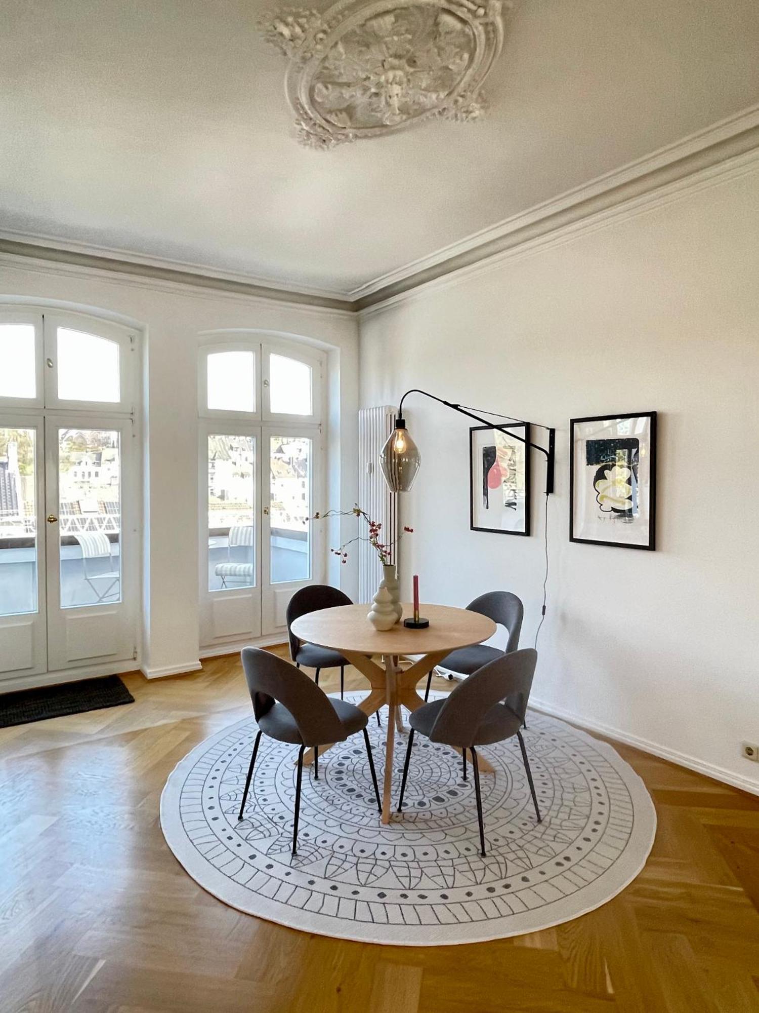 Helle Altbauwohnung Mit Balkon Im Briller Viertel 부퍼탈 외부 사진