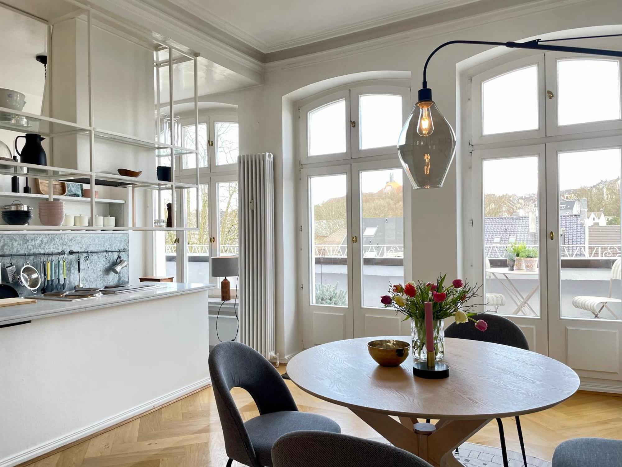 Helle Altbauwohnung Mit Balkon Im Briller Viertel 부퍼탈 외부 사진